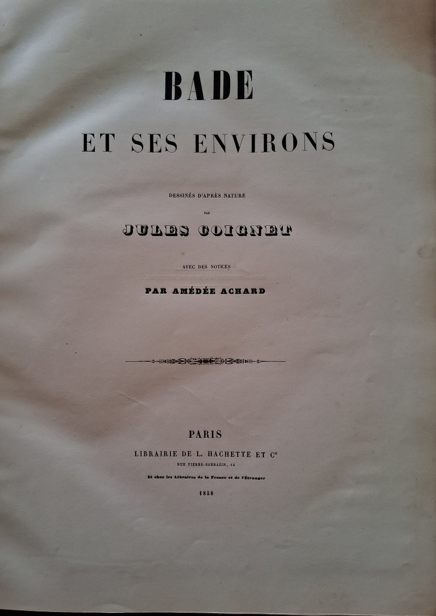Baden And Its Surroundings By Jules Coignet / 1858-photo-2