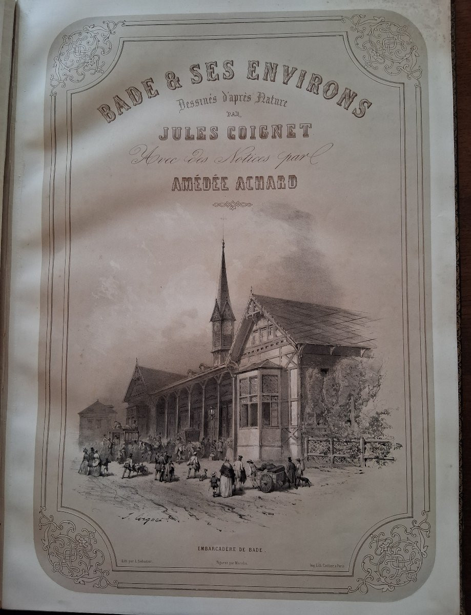 Baden And Its Surroundings By Jules Coignet / 1858-photo-3