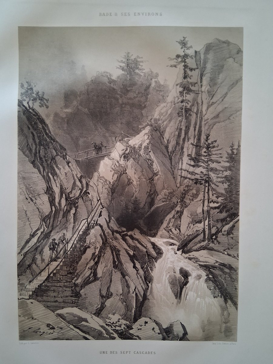 Baden And Its Surroundings By Jules Coignet / 1858-photo-4