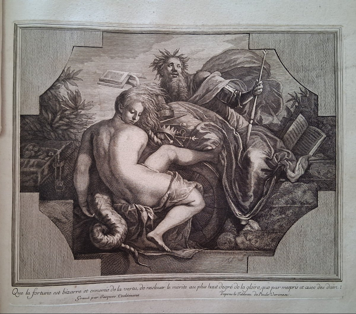 Description Of The Prints Engraved After The Paintings In The Cabinet Of Boyer d'Aguilles-photo-3