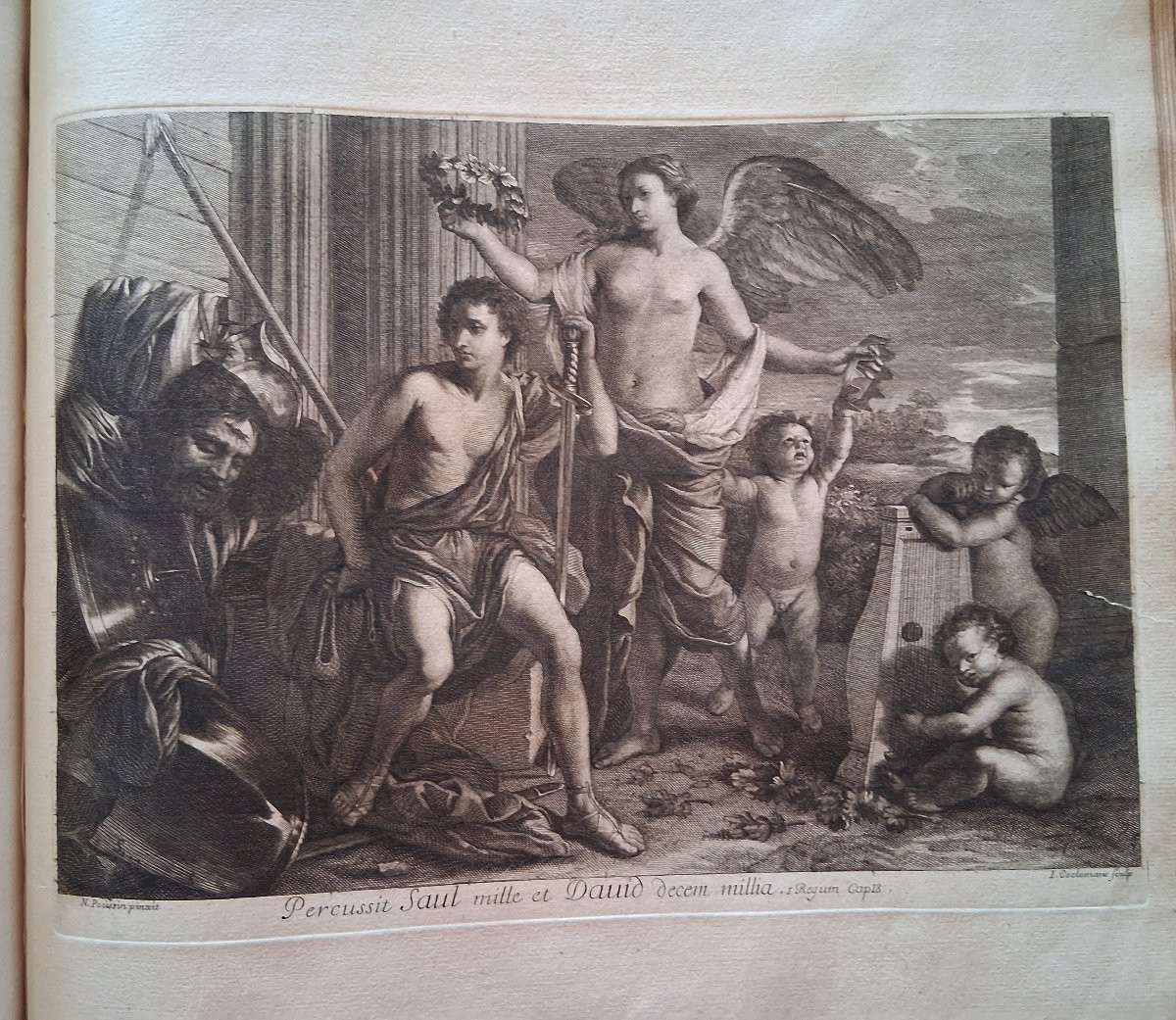 Description Of The Prints Engraved After The Paintings In The Cabinet Of Boyer d'Aguilles-photo-1