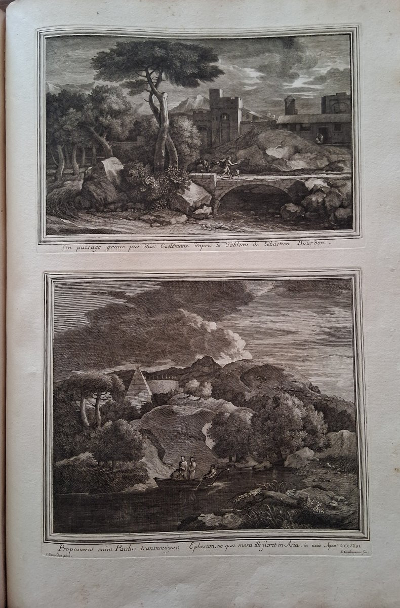 Description Of The Prints Engraved After The Paintings In The Cabinet Of Boyer d'Aguilles-photo-2