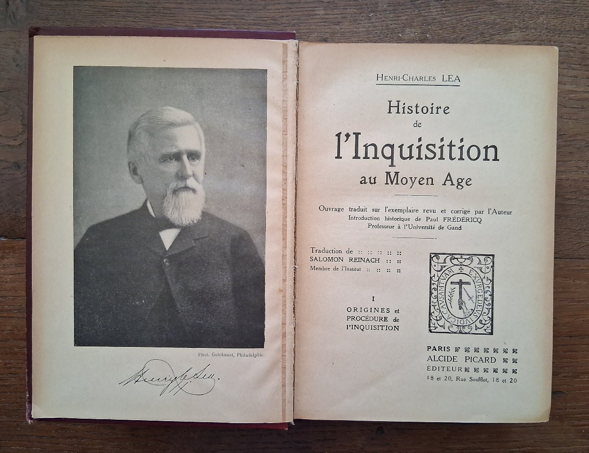 History Of The Inquisition In The Middle Ages By Henry Charles Lea -photo-2