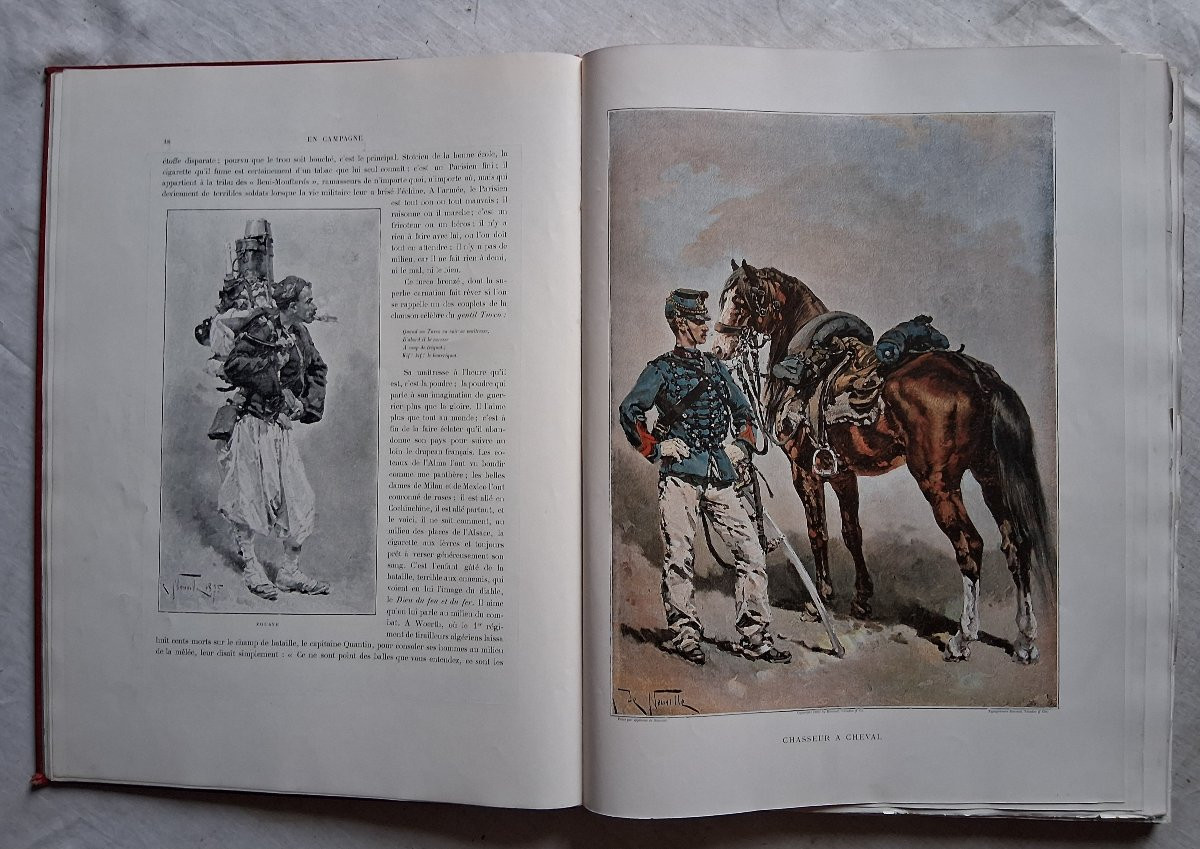 En Campagne par Jules Richard et Frédéric Masson / 1890-photo-3