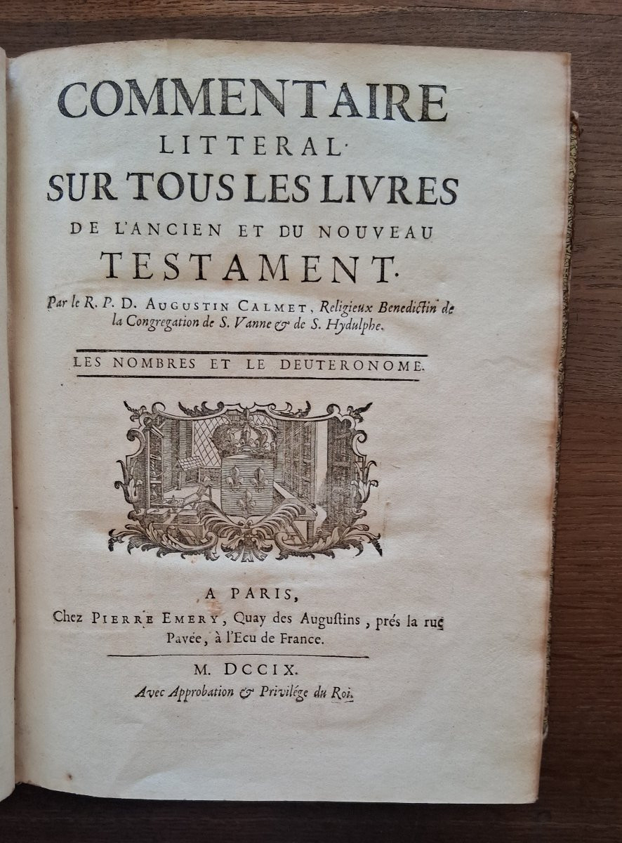 Ensemble de 3 livres religieux du  XVII et XVIIIème-photo-4