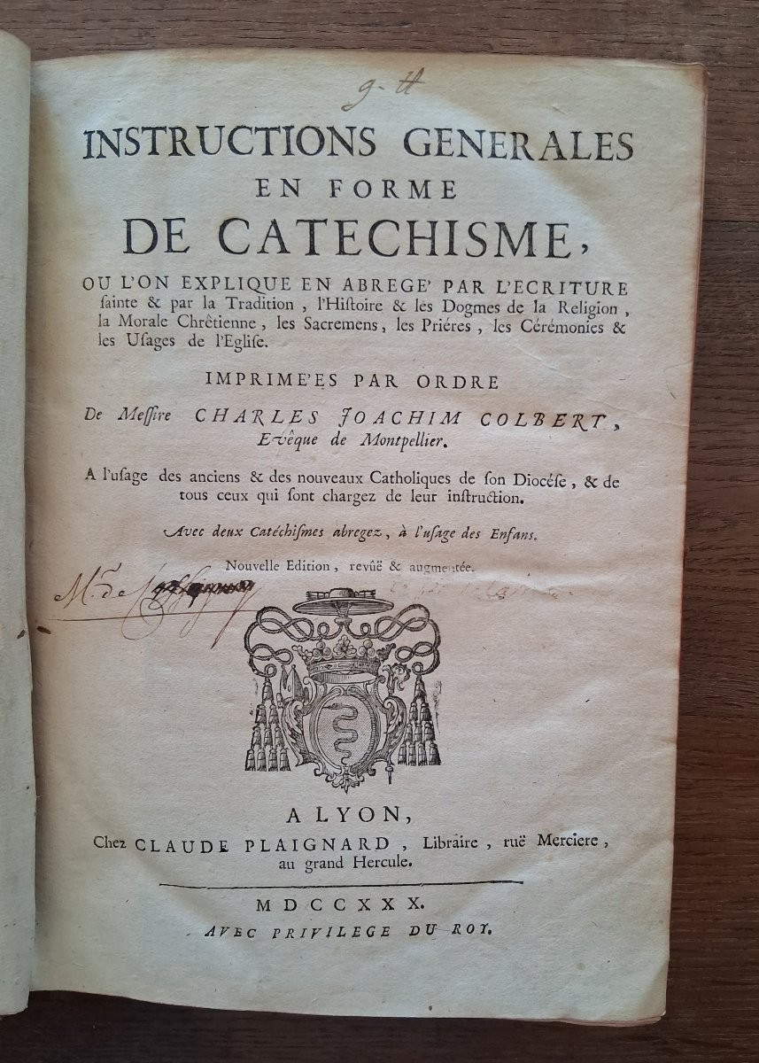 Ensemble de 3 livres religieux du  XVII et XVIIIème-photo-3