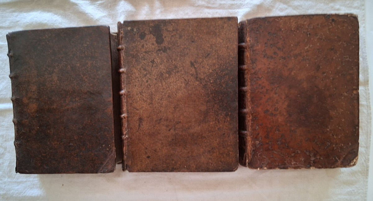 Ensemble de 3 livres religieux du  XVII et XVIIIème-photo-6