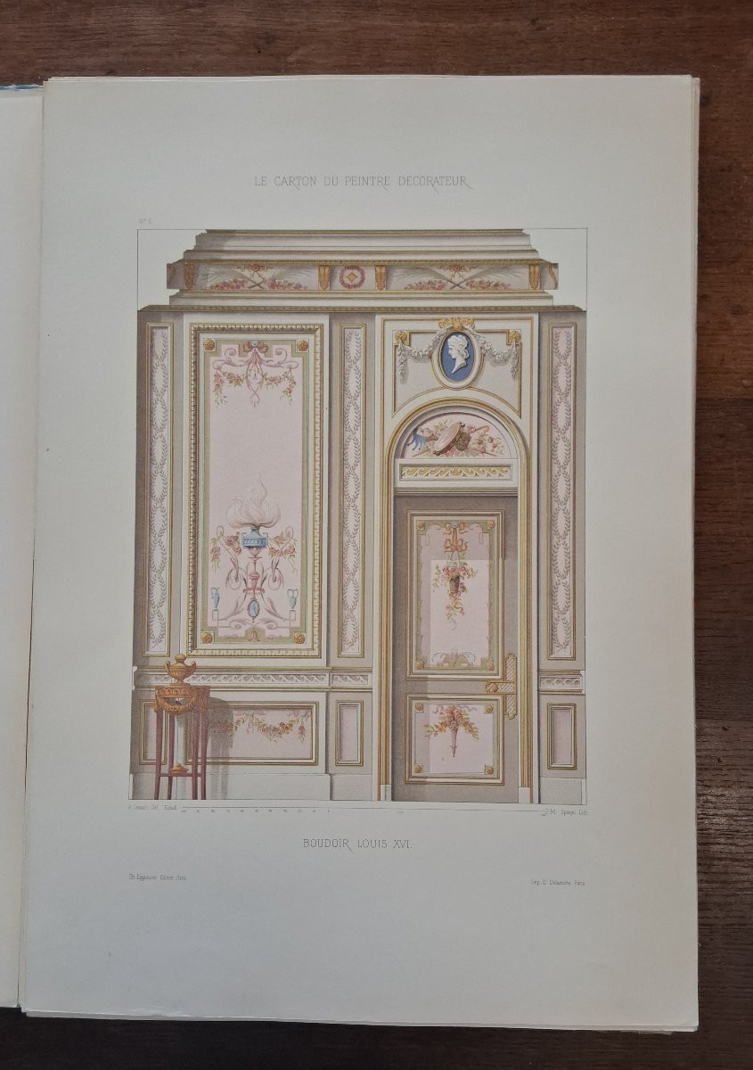 Le Carton du Peintre Décorateur par Dessaint /1910-photo-1