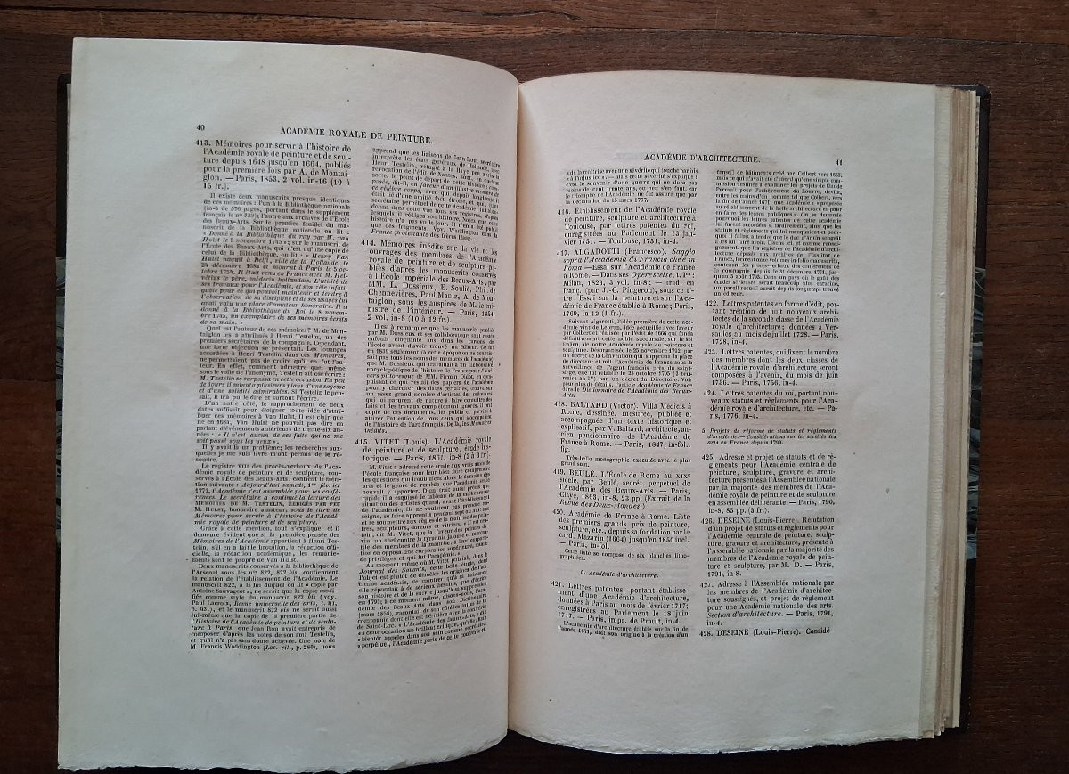 Set Of 3 Books On Bibliographies / 19th Century-photo-3