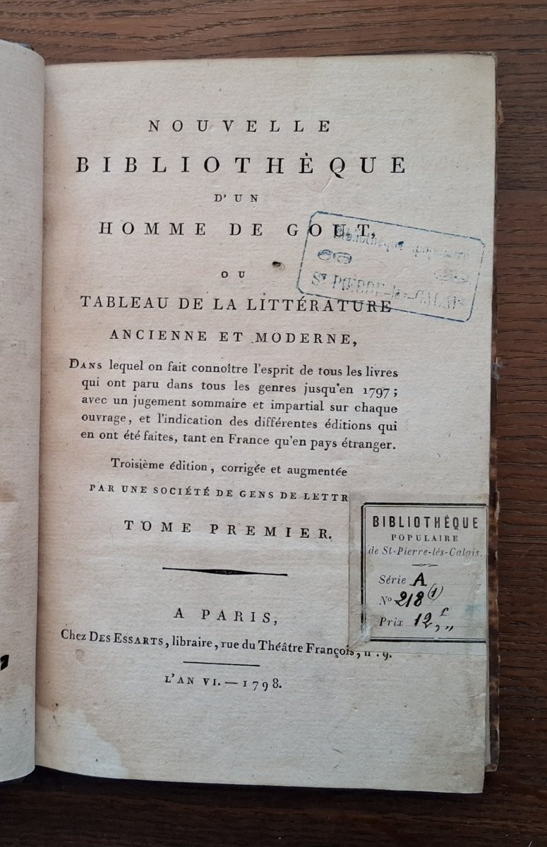 Ensemble de Livres  XVIIIème-photo-2