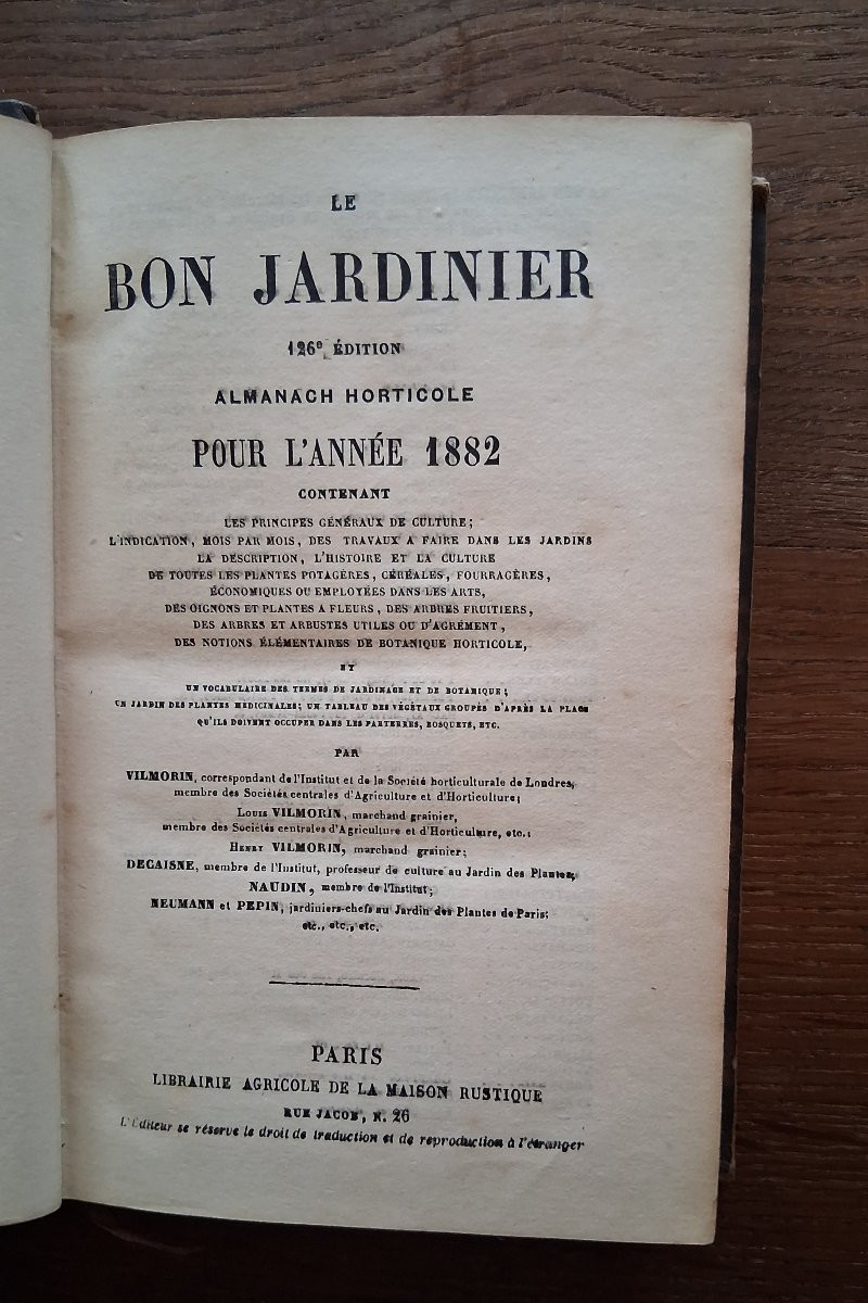 Ensemble de Livres sur le Jardinage / XIXème-XVIIIème-photo-4