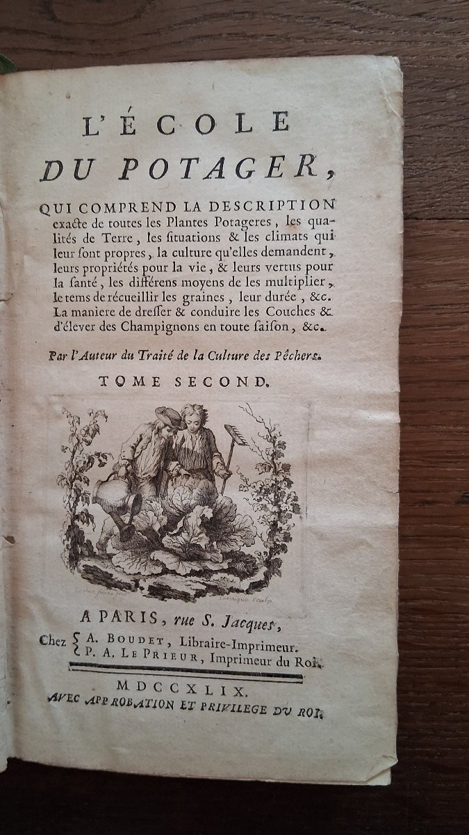 Ensemble de Livres sur le Jardinage / XIXème-XVIIIème-photo-3