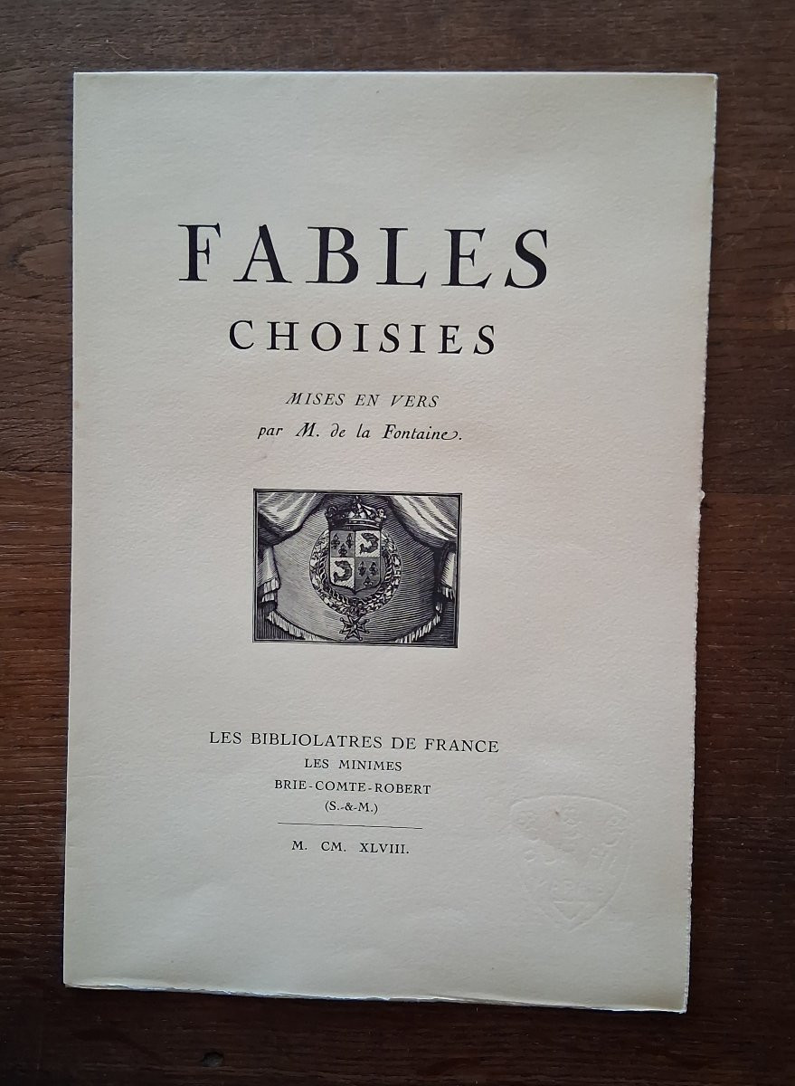 Ensemble de Livres de la Fontaine-photo-3