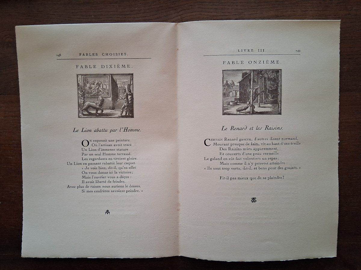 Ensemble de Livres de la Fontaine-photo-6
