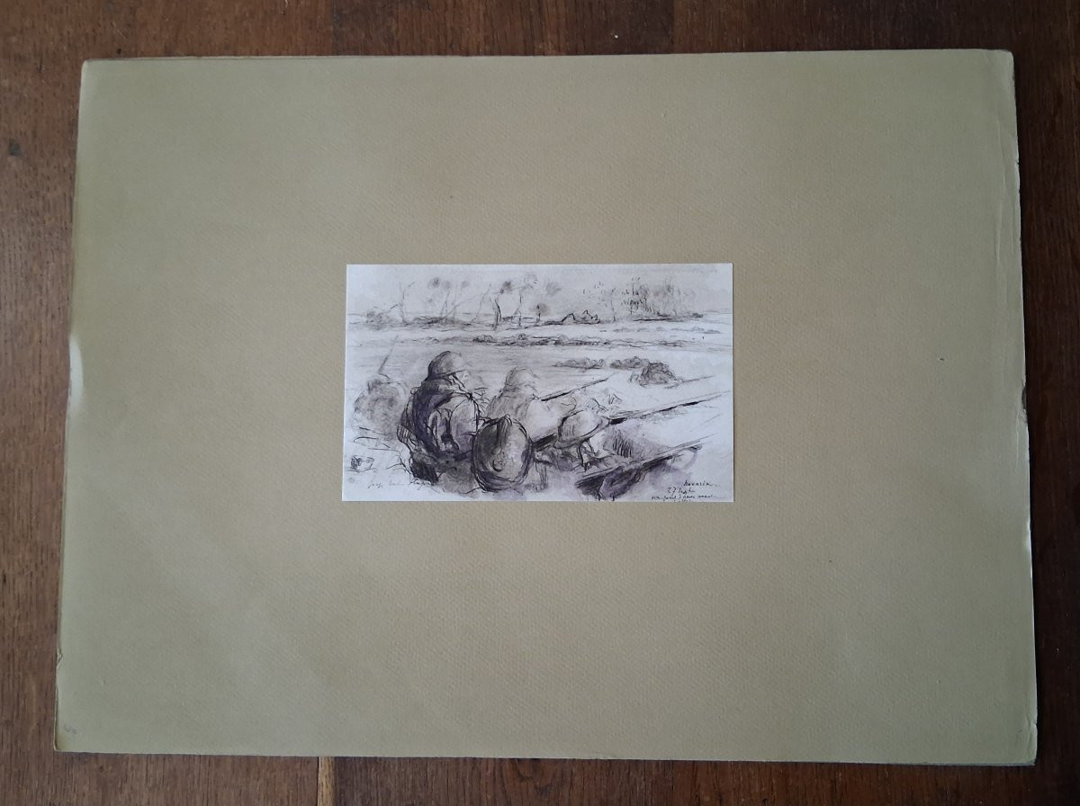 Sur le Front de Champagne / Georges Victor Hugo-photo-4