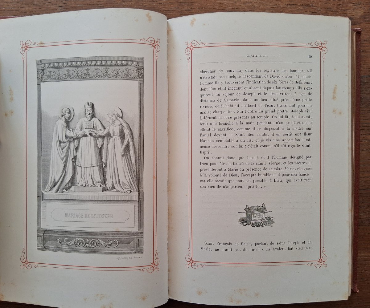 Vie de Saint Joseph  par Champeau / 1883-photo-3