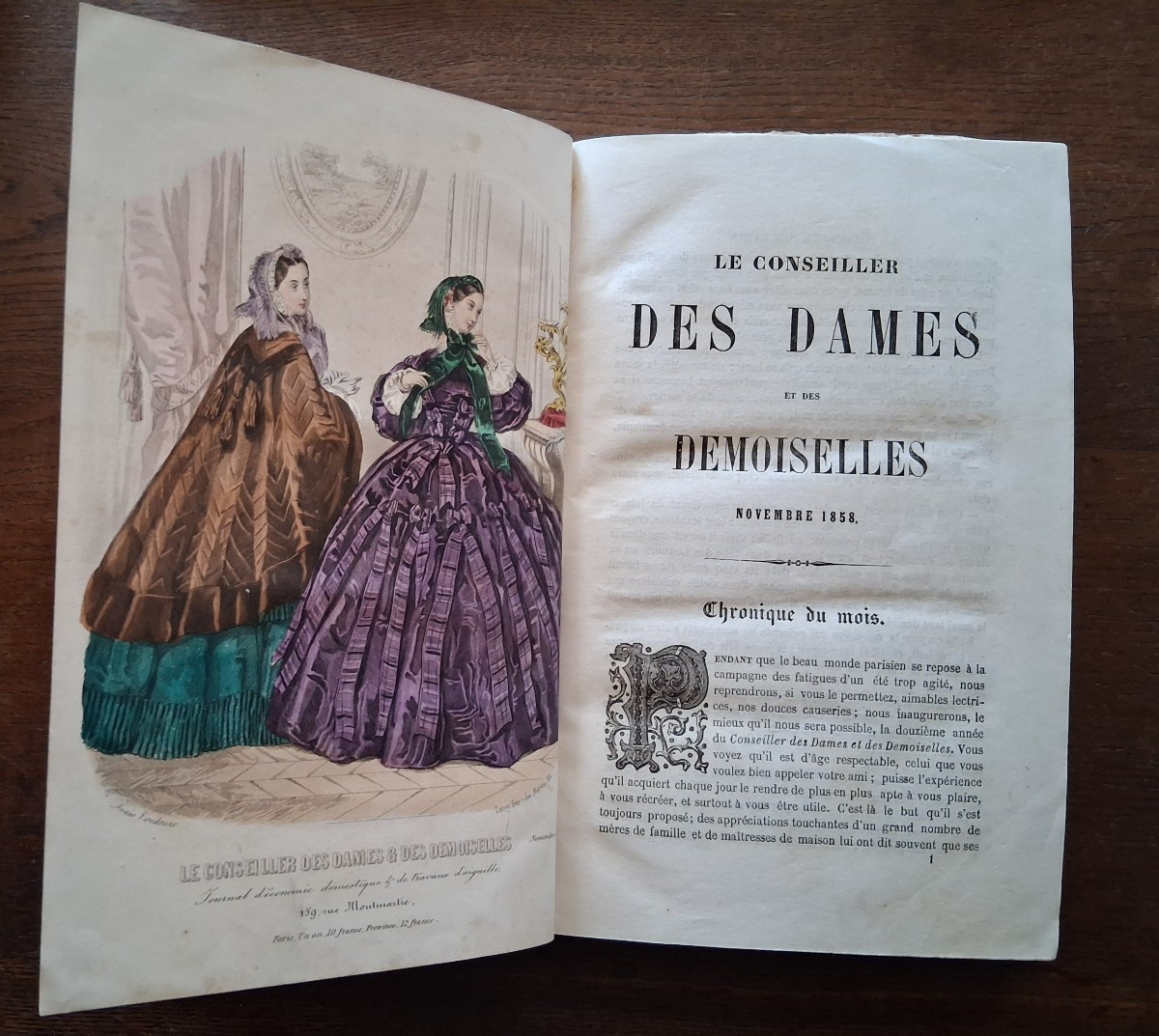 Le Conseiller des Dames et des Demoiselles / XIXème