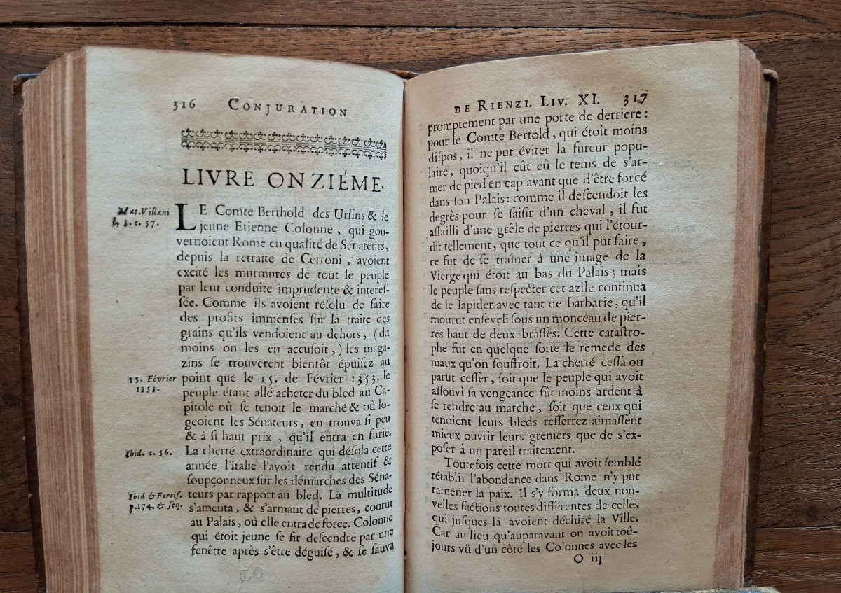 Ensemble de 4 Livres Anciens  XVII-XVIII- XIXème-photo-3