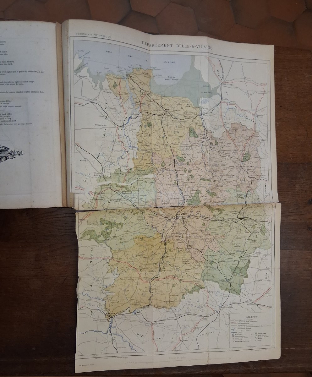 Picturesque Geography Of The Department Of Ille-et-vilaine / 1882-photo-4