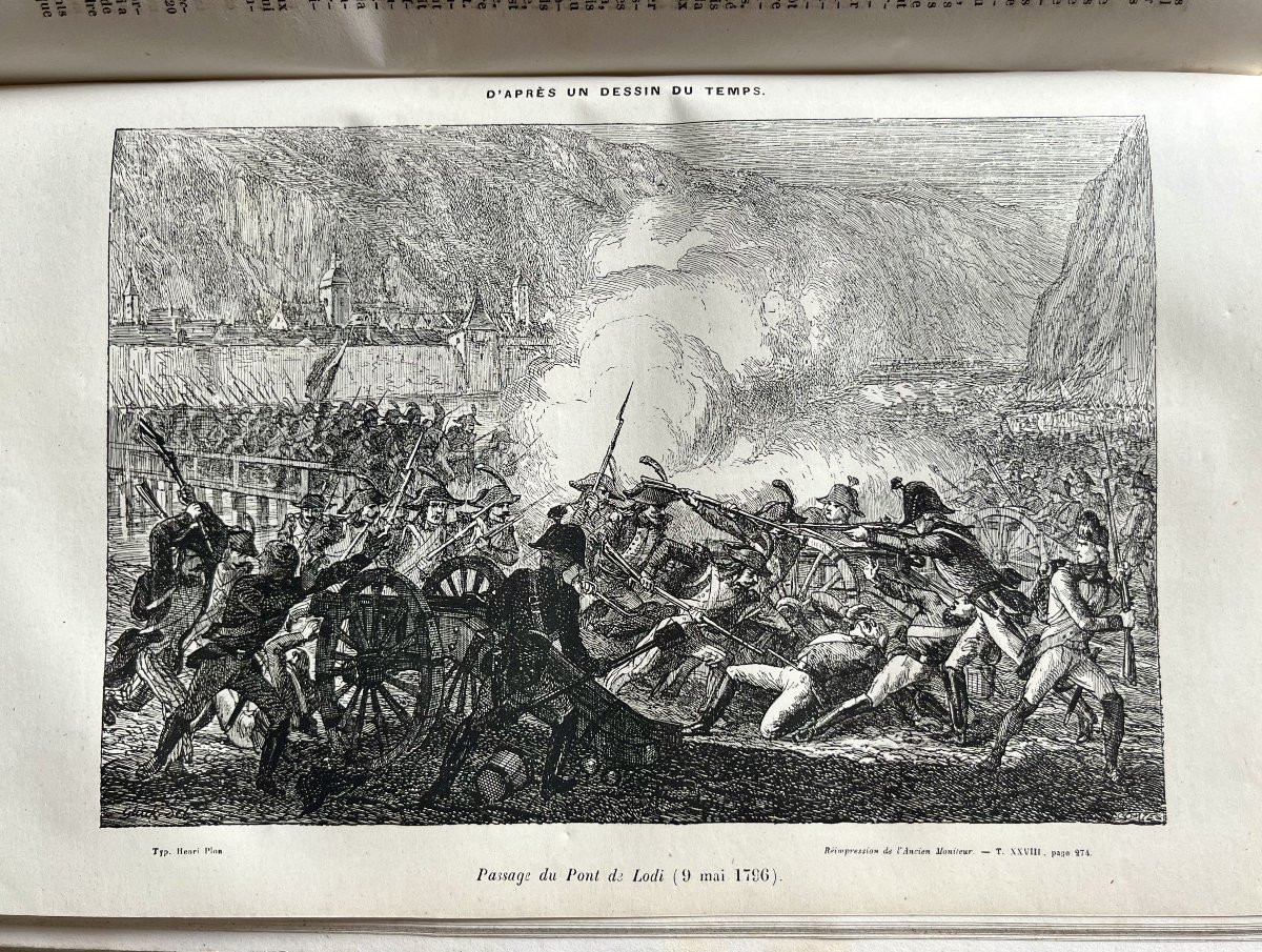 Reprint Of The Old Monitor Of The French Revolution / 1858-photo-1