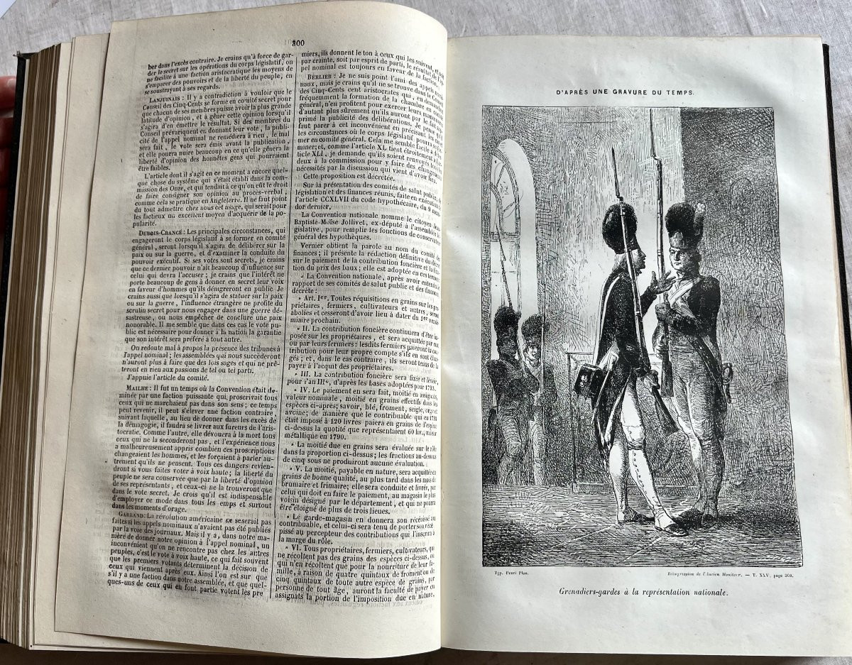 Reprint Of The Old Monitor Of The French Revolution / 1858-photo-3