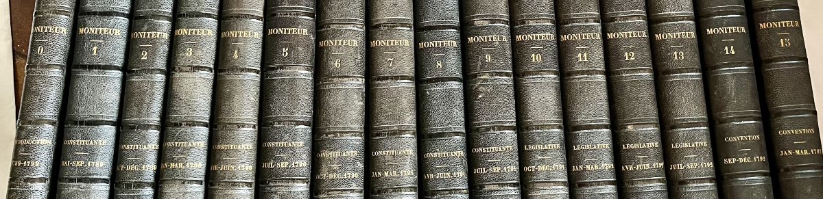 Reprint Of The Old Monitor Of The French Revolution / 1858-photo-7