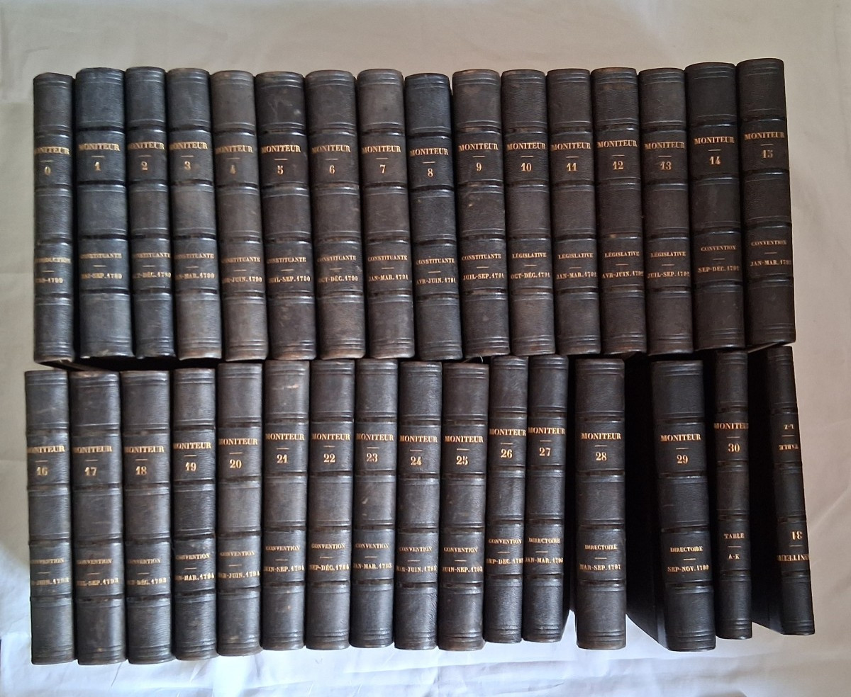 Reprint Of The Old Monitor Of The French Revolution / 1858