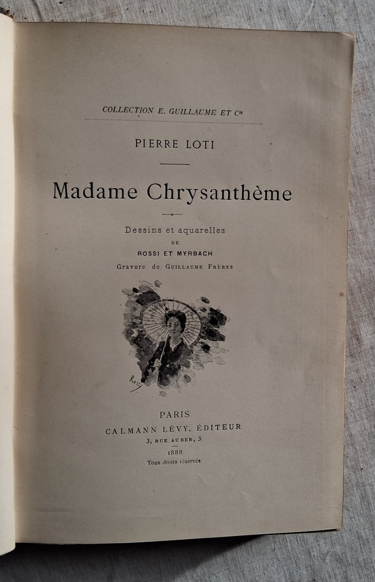 Madame Chrysanthème / 1888-photo-2