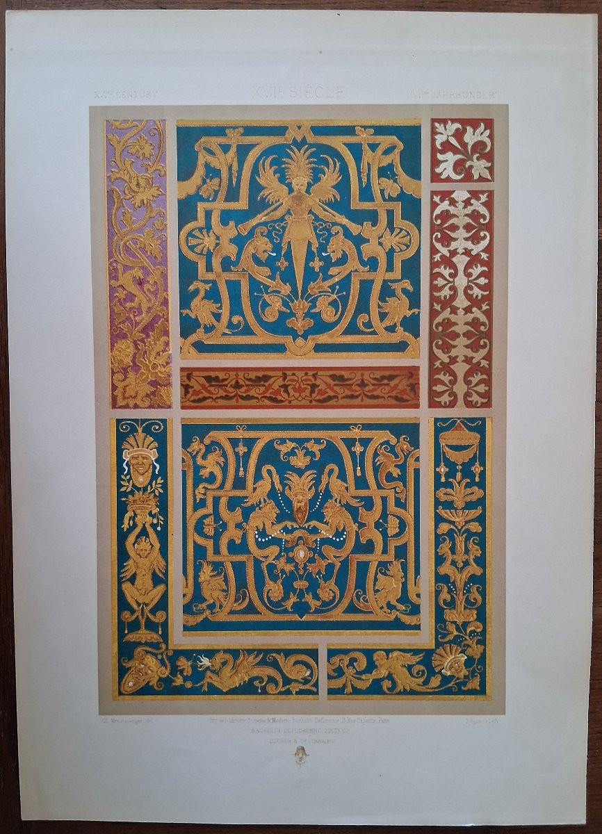 L' Ornement Polychrome par Racinet / 1869-photo-4