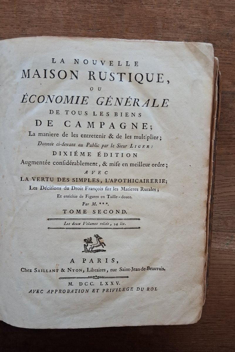 La Nouvelle Maison Rustique / 1775-photo-2
