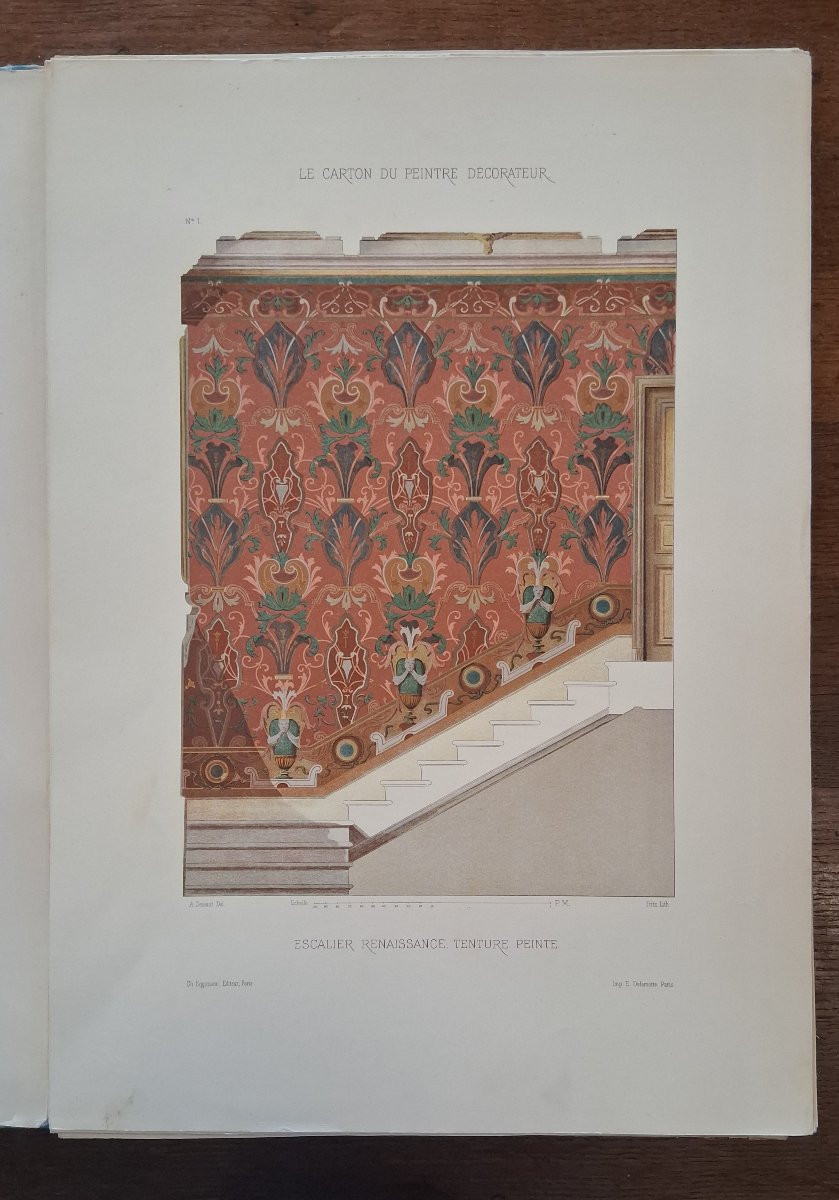 The Decorative Painter's Cartoon By Desaint /1910-photo-4
