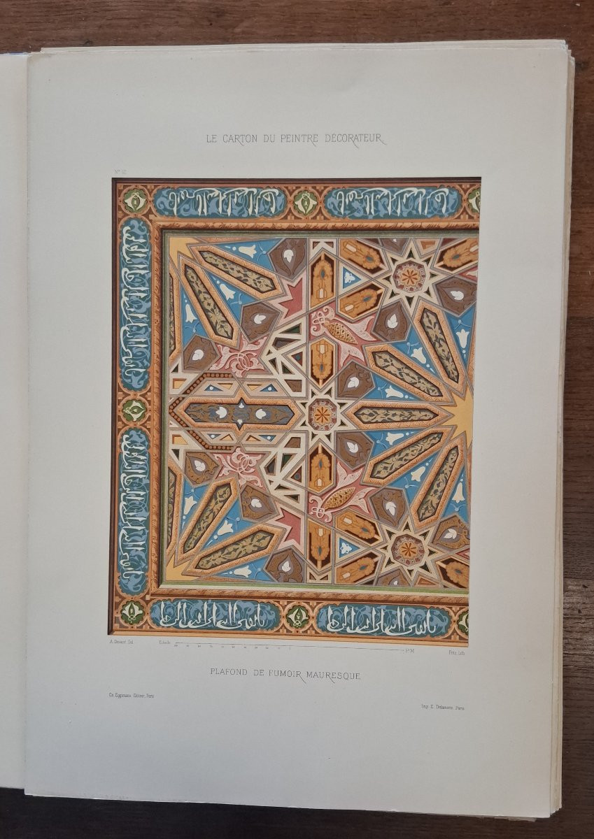 The Decorative Painter's Cartoon By Desaint /1910-photo-3