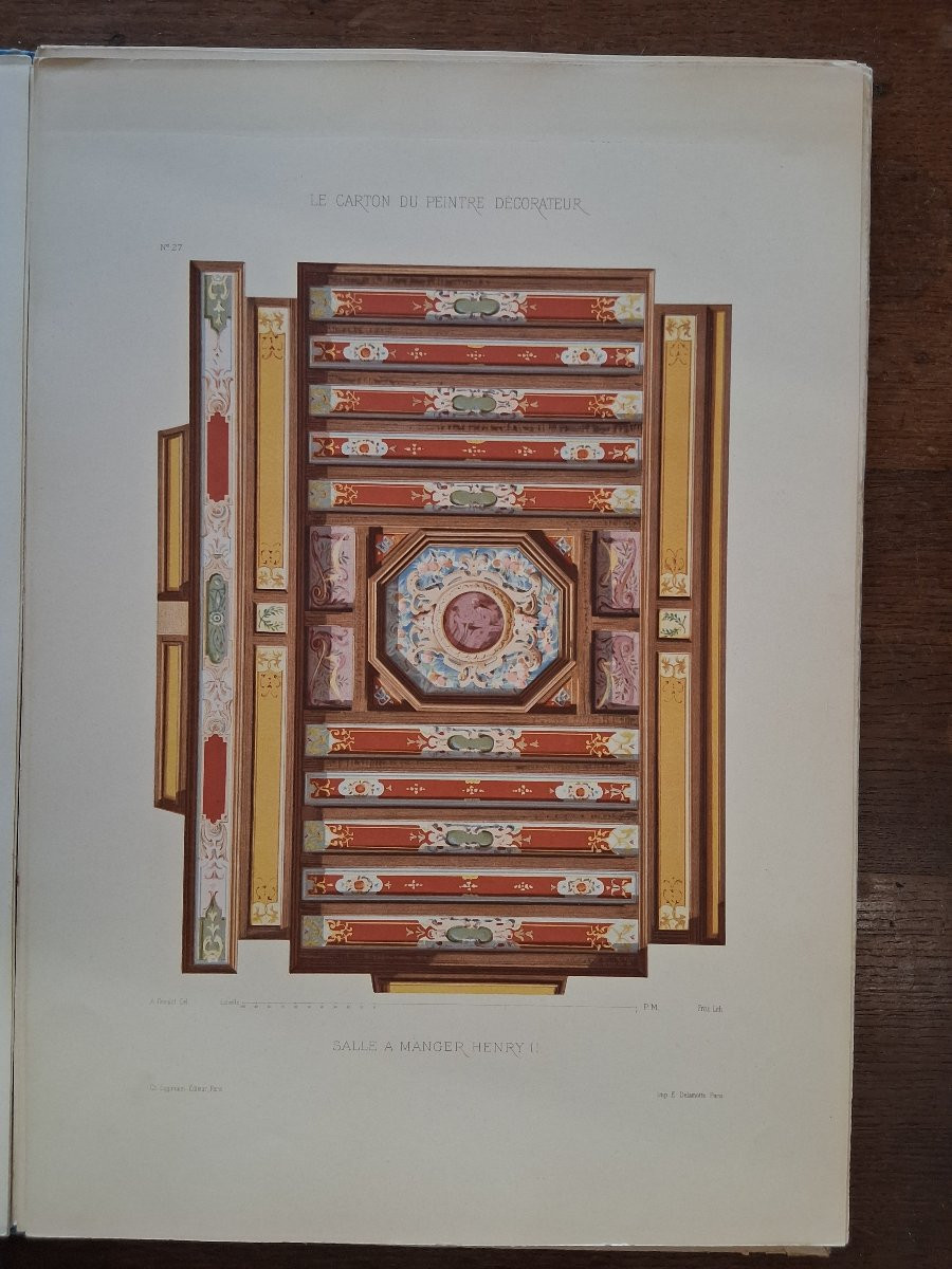 The Decorative Painter's Cartoon By Desaint /1910-photo-6
