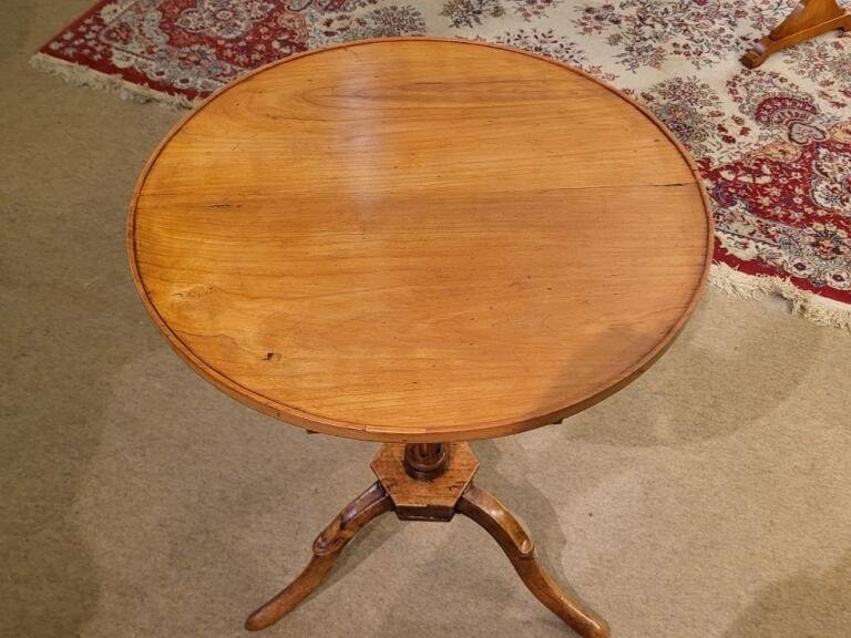 Guéridon en Merisier / Epoque Louis XVI-photo-2