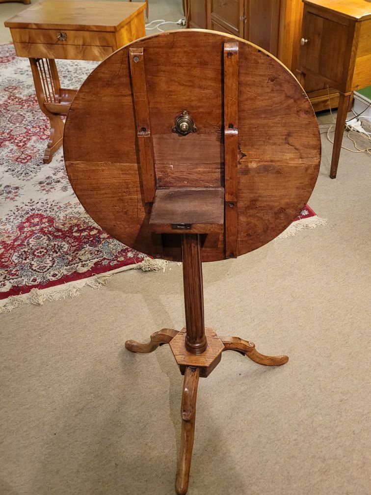 Guéridon en Merisier / Epoque Louis XVI-photo-4