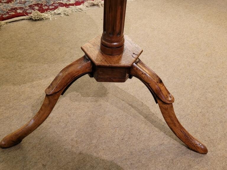 Guéridon en Merisier / Epoque Louis XVI-photo-2