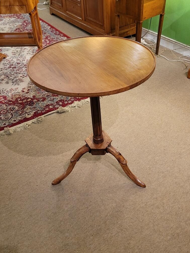 Guéridon en Merisier / Epoque Louis XVI