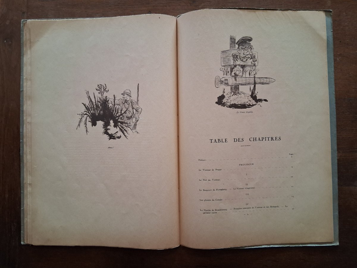 The Prussian Vulture By Robida / 1918-photo-6