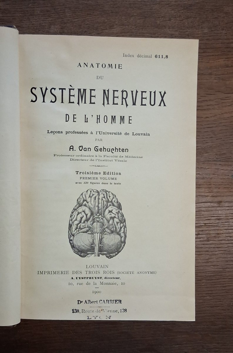Anatomie de système nerveux de l'homme  / 1900-photo-2