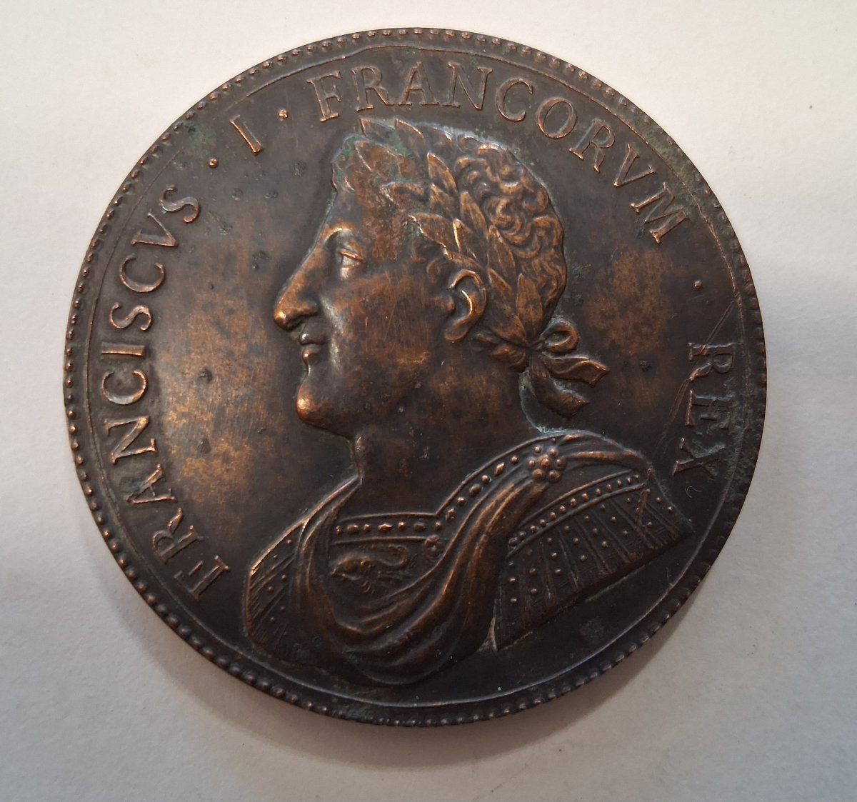 Set Of 5 Bronze Medals / 19th Century-photo-2