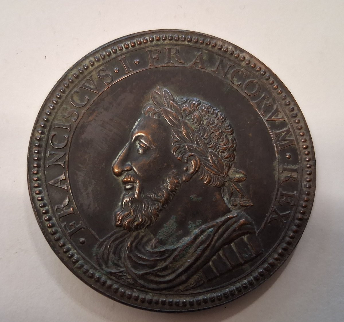 Set Of 5 Bronze Medals / 19th Century-photo-3