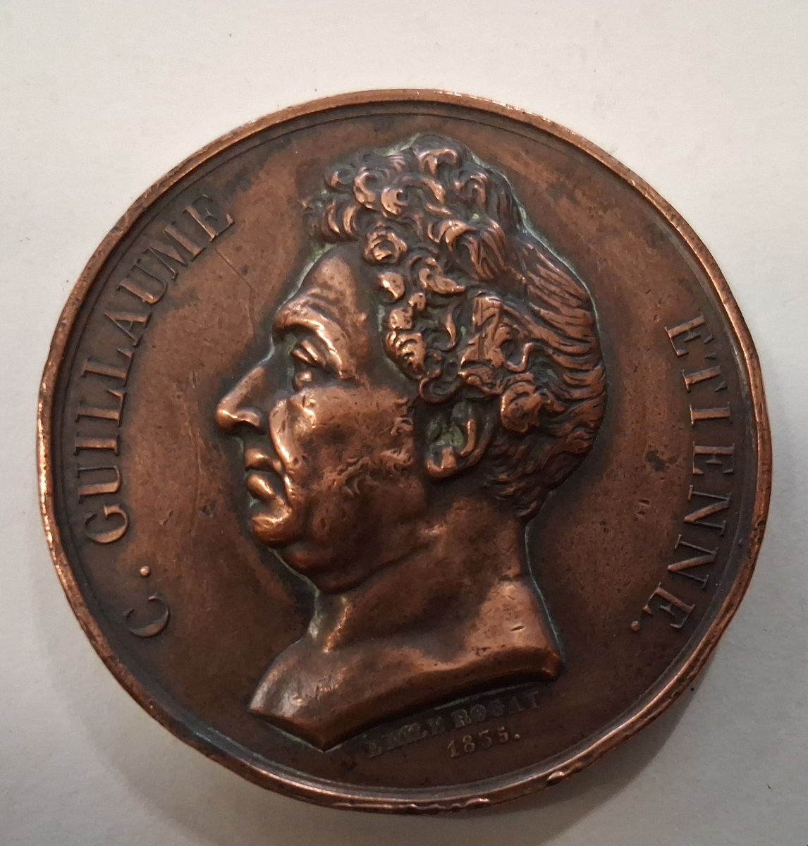 Set Of 5 Bronze Medals / 19th Century-photo-4
