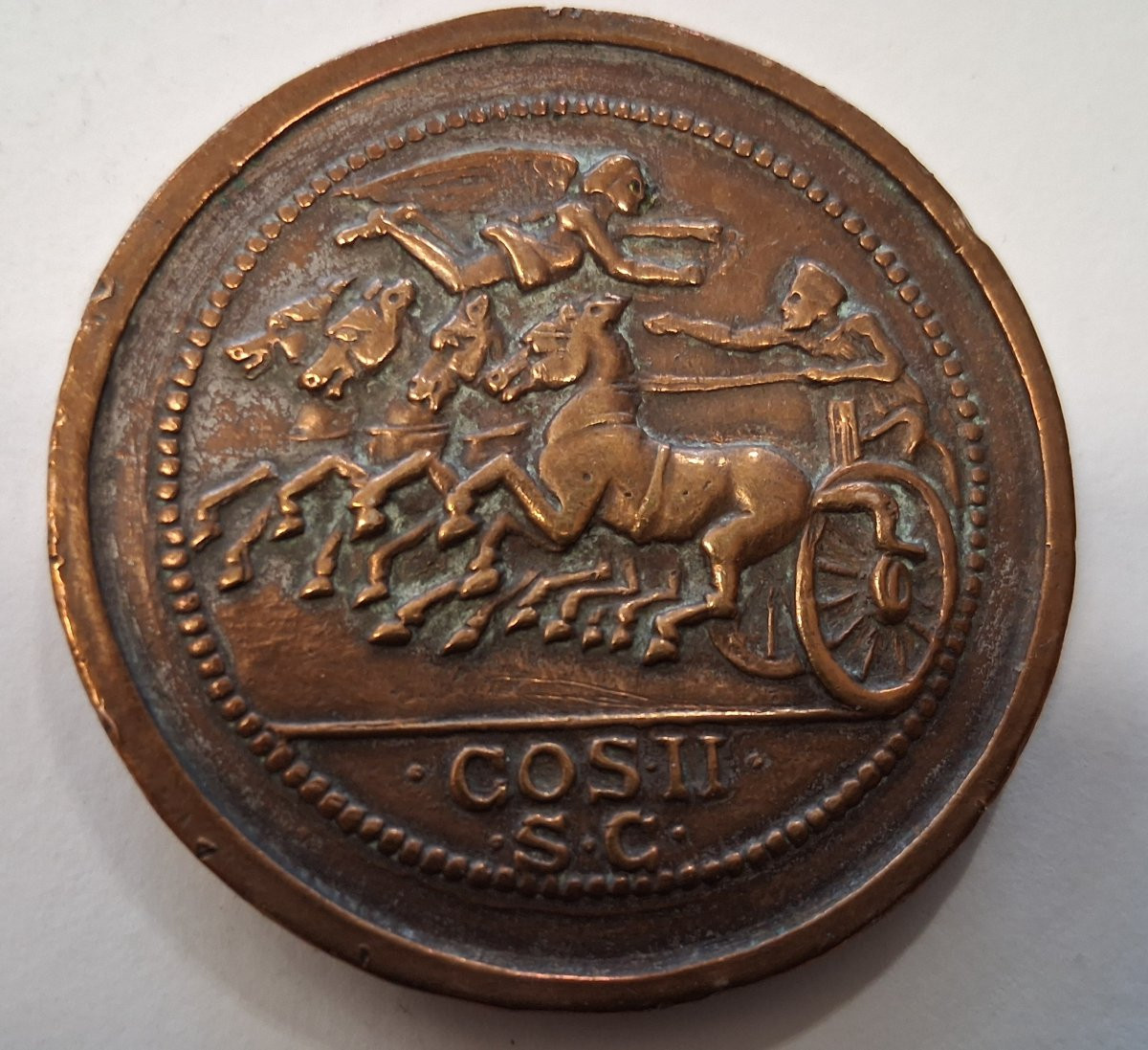 Set Of 5 Bronze Medals / 19th Century-photo-7