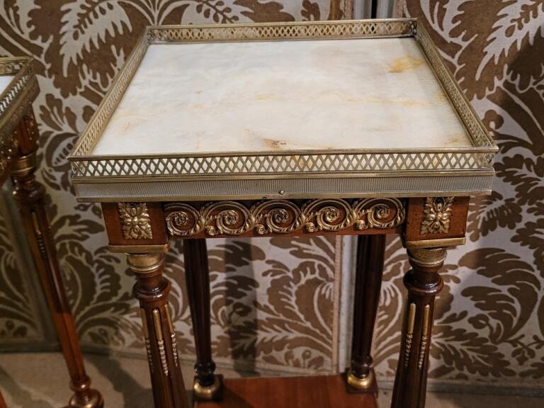 2 Sellettes en acajou  /  XIXème-photo-4