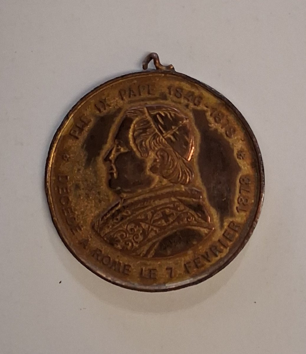 Set Of 4 Bronze Medals / 19th Century-photo-5