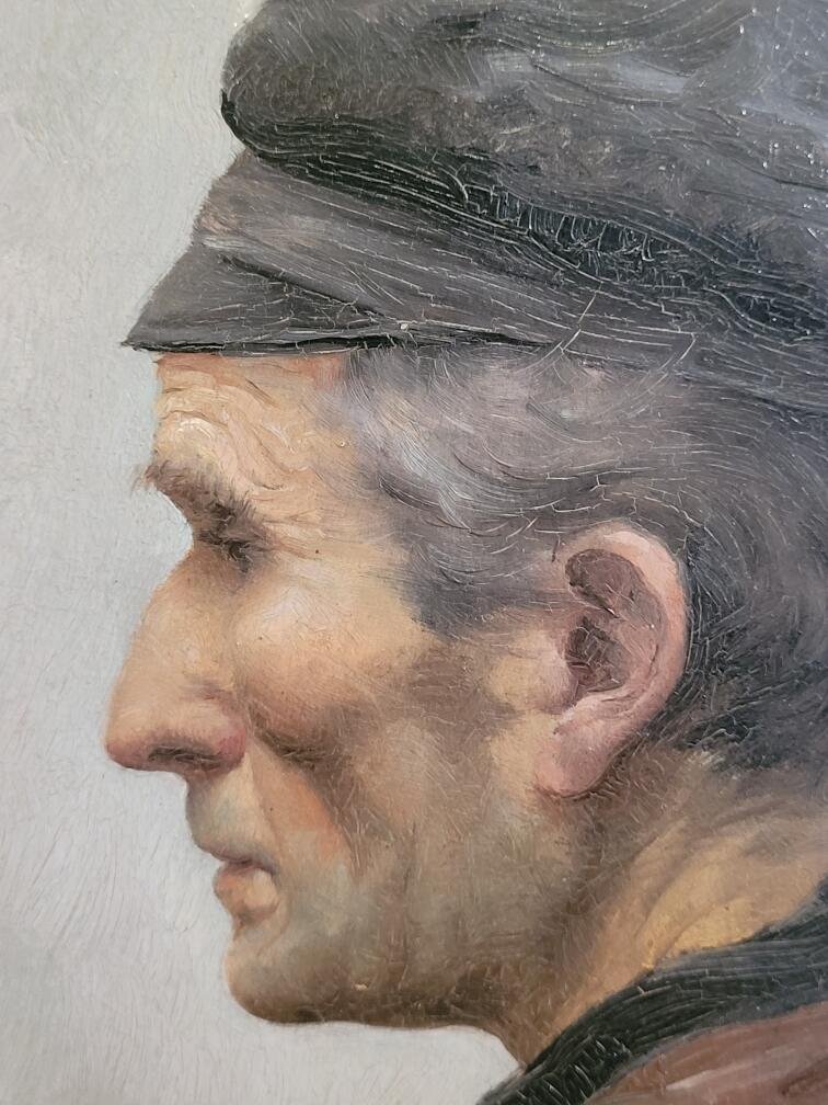 Maroniez Georges  /  Portrait d'un marin-  XIXème-photo-2