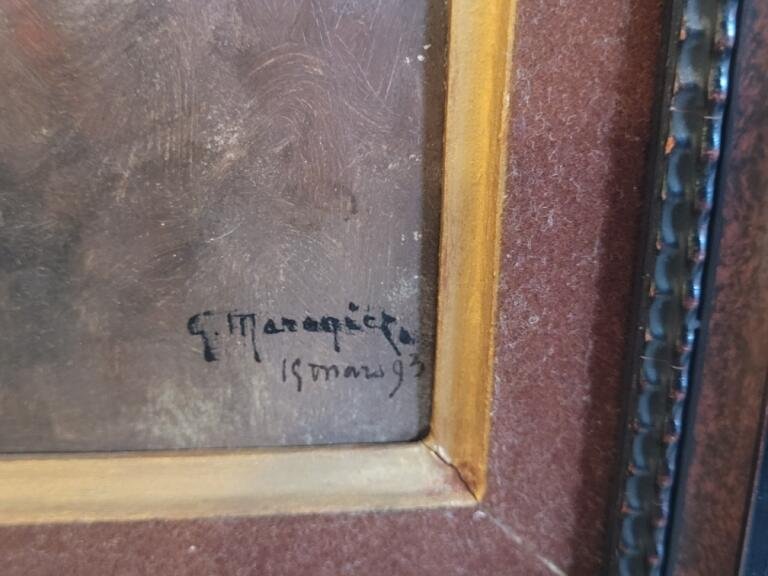 Maroniez Georges  /  Portrait d'un marin-  XIXème-photo-1