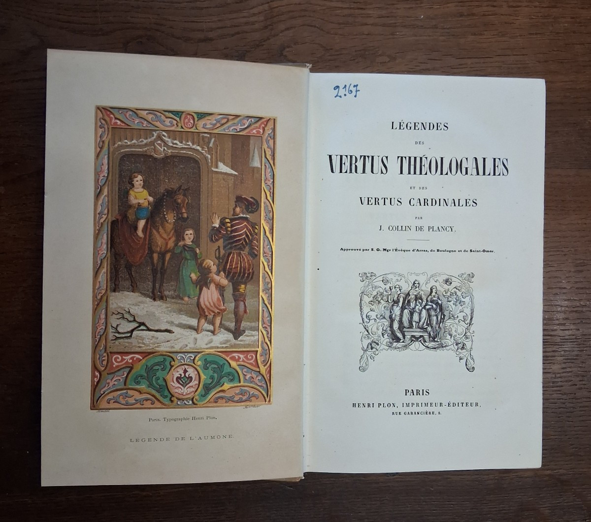 A Set Of 14 Books By J. Collin De Plancy / 19th Century