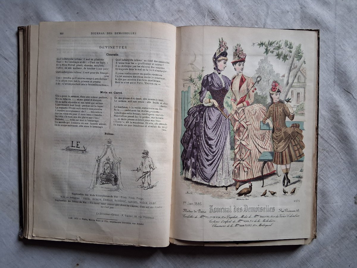 The Young Ladies' Journal / Set Of 9 Books-photo-2