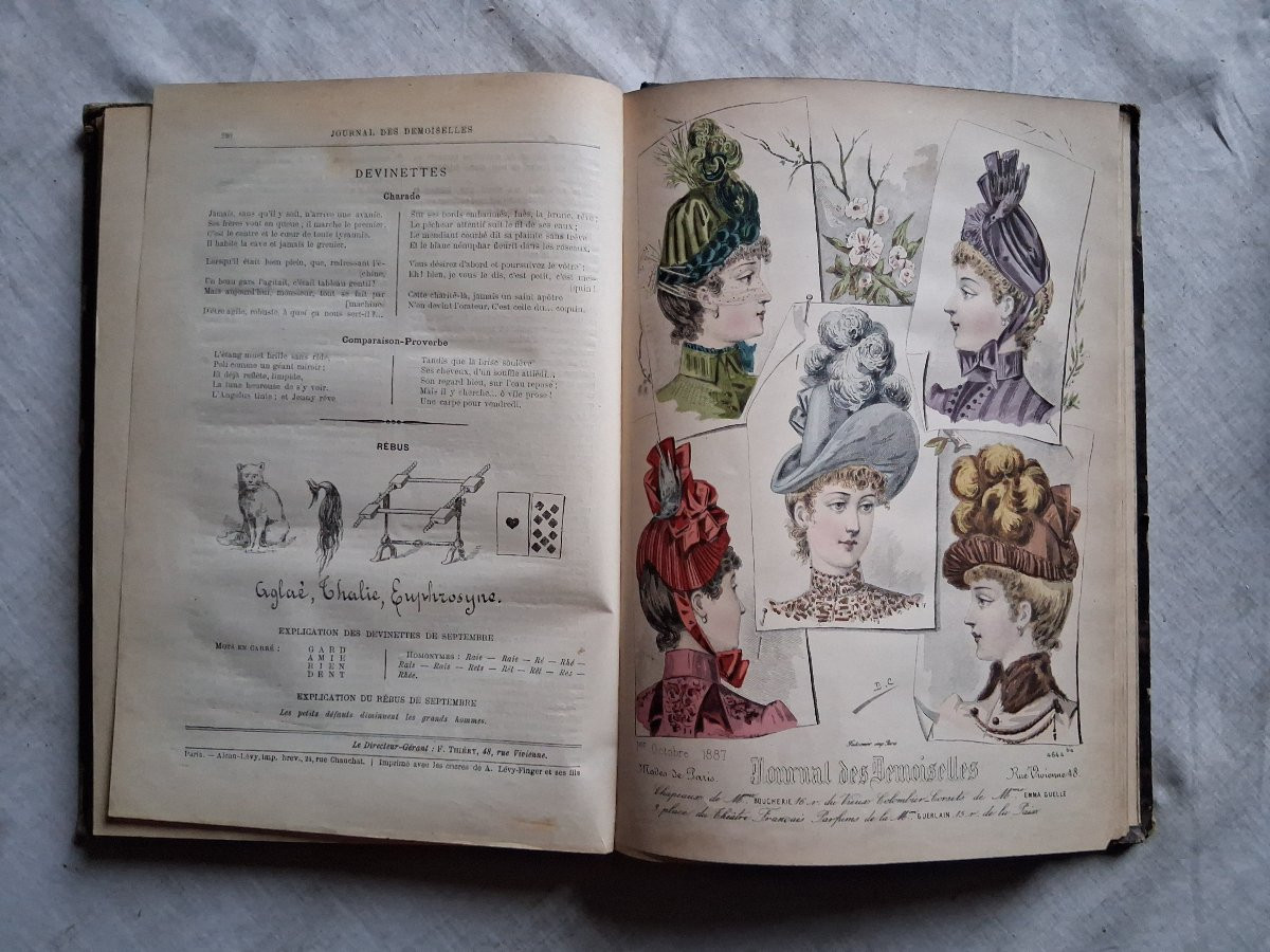 The Young Ladies' Journal / Set Of 9 Books-photo-6